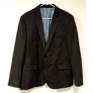 Men's Blazer The Savile Row Company London Gray Size XL 2 Button Front